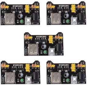 img 4 attached to 🔌 HiLetgo 5pcs Power Supply Module for MB102 Prototype Breadboard - 3.3V/5V, DC 6.5-12V or USB Power Supply