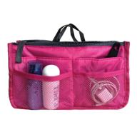 ultimate travel cosmetic handbag insert organizer: keep your essentials neat and tidy! logo
