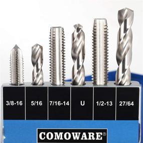 img 3 attached to 🔧 COMOWARE Jobber Length Indexed 18 Piece Drill Bit Set: Premium Quality, Precision Drilling for All Projects