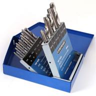 🔧 comoware jobber length indexed 18 piece drill bit set: premium quality, precision drilling for all projects logo