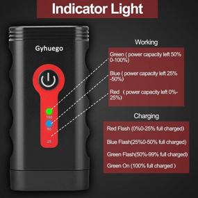 img 2 attached to Bike Light Set - 4200 Lumens, USB Rechargeable Front and Back Bicycle Light, Waterproof Safety Cycling Riding Tailights Flashlight - 5200mAh