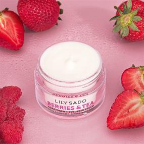 img 1 attached to 🍓 LILY SADO BERRIES & TEA Adaptogen + Collagen Anti-Aging Moisturizer Cream - Antioxidant-Rich Facial Lotion with Soluble Collagen for Wrinkle Reduction, Hydration, Firmness & Skin Radiance