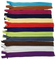 🔌 jst 48 pcs assorted color 9 inch invisible zippers for sewing craft - closed end, high-quality clothing accessories in 24 vibrant colors logo