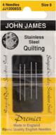 🧵 colonial needle jj12008ss: efficient stainless quilting sewing for seamstresses logo