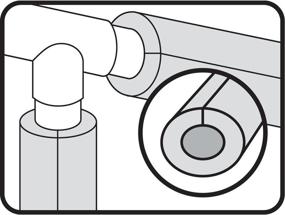 img 1 attached to 🧱 M-D Weather Stripping Pipe Insulation Review: 1/2 In Pipe, 3 Ft L X 3/8 In T, Polyethylene Foam, Black