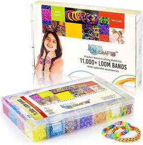 img 3 attached to Loom Bands Premium Bracelet Backpack