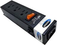 💡 conntek power strip 125v 7-1/2-inch housing with 3 outlets and ac adapter space - iec c14 to u.s 3 prong power strip логотип