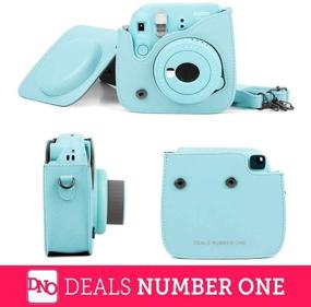 img 3 attached to 📸 FujiFilm Instax Mini 9 Instant Camera Bundle with 40 Sheets of Fujifilm Instax Mini Film and Comprehensive Accessories Kit - Including Carrying Case, Color Filters, Photo Album + More (Ice Blue)