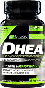 img 3 attached to NutraKey DHEA Capsules 100 Count