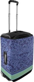 img 1 attached to Luggage Protector Pattern Brown Leopard Travel Accessories and Packing Organizers