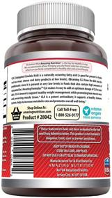 img 2 attached to 💪 Amazing Formulas CLA 1250 Mg Supplement for Healthy Weight Management and Lean Mass Muscles - Boosts Metabolism & Immune Health (120 Softgels) (Non-GMO, Gluten Free)