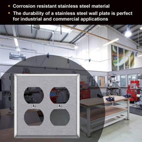 img 2 attached to BESTTEN Stainless Corrosion Resistant Industrial Electrical for Wall Plates & Accessories