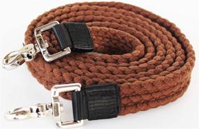 img 1 attached to PRORIDER Roping Knotted Western Braided Sports & Fitness in Other Sports