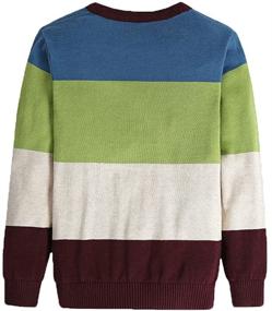 img 3 attached to BASADINA Sweater Cardigan Stripe V Neck