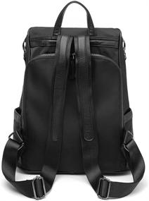 img 3 attached to 👜 Большая кожаная мешочная сумка для женщин Lecxci - универсальная сумка через плечо для путешествий, походов и повседневной носки