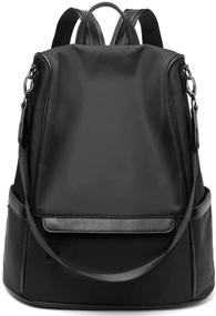 img 4 attached to 👜 Большая кожаная мешочная сумка для женщин Lecxci - универсальная сумка через плечо для путешествий, походов и повседневной носки
