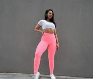 🍑 enhance your workout with perocci famous tiktok ruched butt lifting leggings for yoga, sports, and running logo