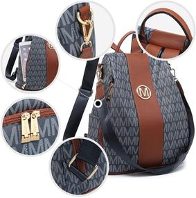 img 1 attached to 🎒 Stylish MKP Lightweight Backpack: Perfect for Women - Anti-Theft Handbags & Wallets