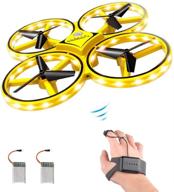 🚁 forbest gesture control drone - rc quadcopter with hand sensor & smart watch control, 2 batteries, 360° flips, led light, 3 modes, usb cable - perfect kid's gift logo