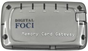 img 1 attached to 📸 Digital Foci Memory Card Gateway: USB 2.0 Multi-format Memory Card Reader (Gray) - Enhanced Data Transfer & Compatibility