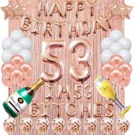 украшение на день рождения confetti balloons party rose логотип