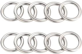 img 4 attached to 🛢️ Pack of 10 Transmission Drain Plug Gaskets - Engine Oil Crush Washer Seal Rings Replacement for Lexus GS450H, IS F, IS250/350, LS430, LS460, Toyota 4Runner, Sequoia, Tacoma, Tundra - Replaces OEM# 35178-30010, M12