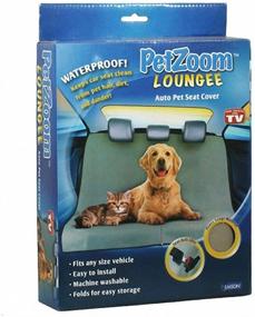 img 1 attached to Ultimate Protection and Comfort: 🐾 Pet Zoom Loungee Auto Pet Seat Cover