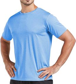 img 3 attached to 👕 Пакет футболок Active Dry Fit | Мужская спортивная майка для одежды