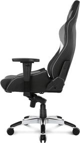 img 1 attached to 🎮 AKRacing Masters Series Pro Luxury XL Grey: Unparalleled Comfort and Style for Gaming and Office Use