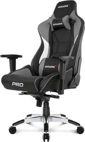 img 3 attached to 🎮 AKRacing Masters Series Pro Luxury XL Grey: Unparalleled Comfort and Style for Gaming and Office Use