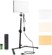 🎥 momira m240 camera light led video lighting kit with overhead mount and dimmable 2700-5700k photo light panel for video conferencing, photography, zoom lighting, streaming, and studio lights (upgrade) logo