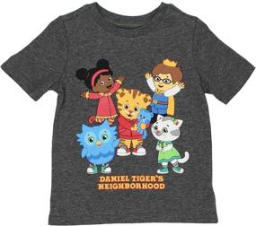 img 4 attached to Daniel Tiger's Neighborhood Short Sleeve Tee for Toddler Boys