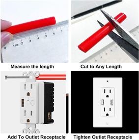 img 1 attached to 💡 Electrical Outlet Extender Mounting Kit