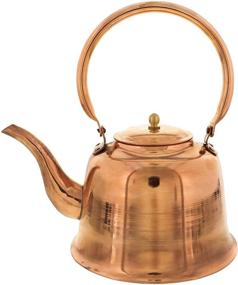 img 2 attached to Cheftor Heavy Copper Traditional Kettle