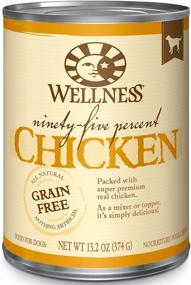 img 4 attached to 🐶 High-Quality Wellness 95% Grain Free Wet Dog Food – Natural & Limited Ingredients – 13.2oz Can (Pack of 12)