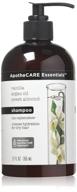 apothecare essentials replenishing moisturizing shampoo - vanilla, argan oil, sweet almond formula, 12 oz logo