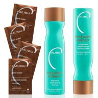 malibu c hard water wellness set - complete 6-piece kit for optimal hair care logo