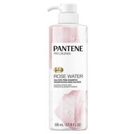 🌹 sulfate, paraben and dye free shampoo: pantene pro-v blends soothing rose water, 17.9 fl oz logo