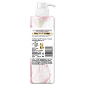 img 3 attached to 🌹 Sulfate, Paraben and Dye Free Shampoo: Pantene Pro-V Blends Soothing Rose Water, 17.9 fl oz