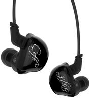 kz zsr black triple driver high fidelity dynamic hybrid in-ear headphones - earbuds (earphones) logo