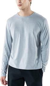 img 4 attached to TSLA Dynamic Cotton Casual Sleeved Men's Clothing for Shirts