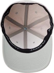 img 1 attached to Hurley Men's One & Only Corp Flexfit Perma Curve Bill Baseball Hat: Superior Style and Comfort for Men