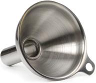 🚰 1pc stainless steel funnel - ideal for effortlessly filling tight bottles & jars logo