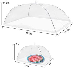 img 3 attached to Collapsible Outdoor Food Tent Cover