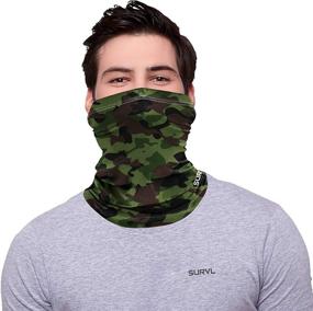 img 2 attached to 💨 Breathable SURVL Bandanas: Lightweight Women's Accessories for Scarves & Wraps