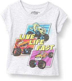 img 2 attached to Blaze Monster Machines T Shirt Heather Boys' Clothing for Tops, Tees & Shirts