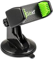 📱 goxt 23528 metal arm super stick dash mount phone holder - custom accessories, 1 pack logo