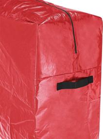 img 1 attached to Elf Stor (Red) Christmas Tree Storage Bag - Fits up to 9ft Artificial Trees - Protects Holiday Decorations & Inflatables against Moisture & Damage