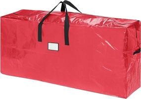 img 4 attached to Elf Stor (Red) Christmas Tree Storage Bag - Fits up to 9ft Artificial Trees - Protects Holiday Decorations & Inflatables against Moisture & Damage