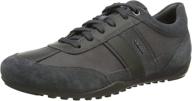 👟 geox wells men's u52t5c022mec9b4n sneakers in black - enhanced seo logo